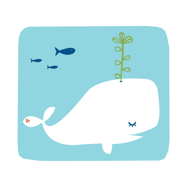 sprouting whale by spaghettis