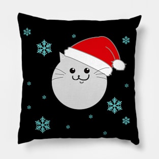 Winter cat Pillow