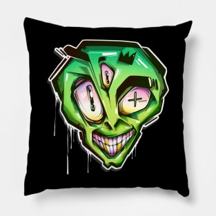 Alien Head Pillow