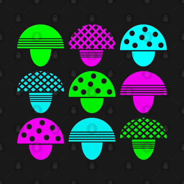 Magic Mushrooms by Anastasiya Malakhova