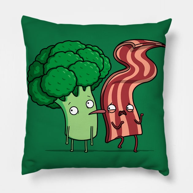 Fat Lick! Pillow by Raffiti