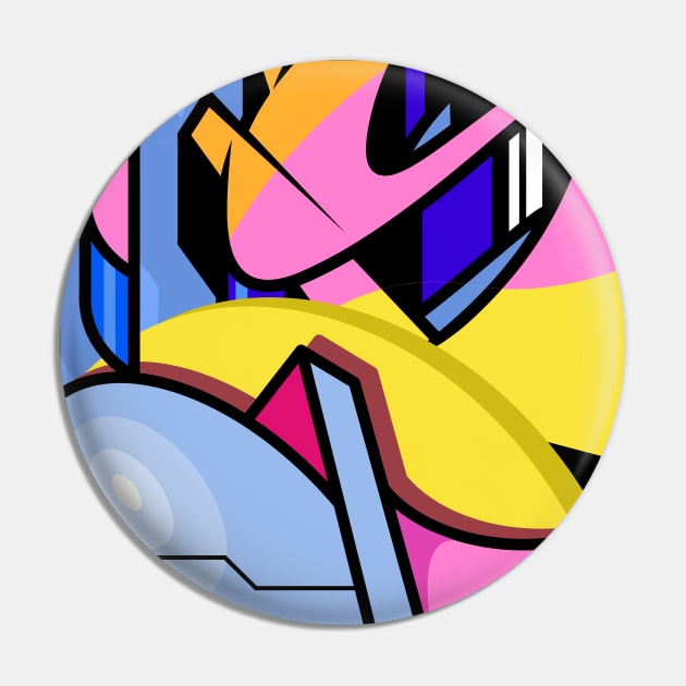 Graffiti style Pin by betoguere