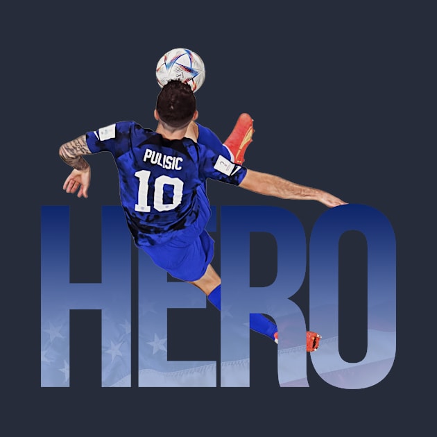 Pulisic World Cup Hero by Super Secret Villain