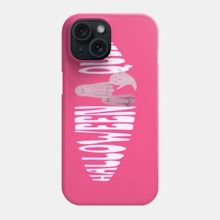 Halloween Queen Barbie pink with cute ghosts Phone Case