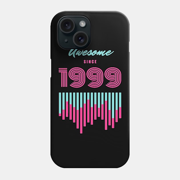 Awesome Since 1999 Phone Case by Comrade Jammy