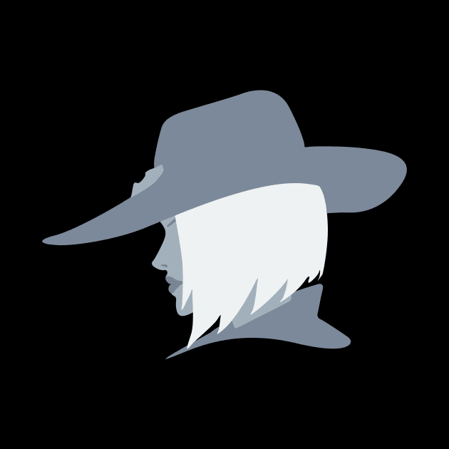 Ashe's silhouette by JamesCMarshall