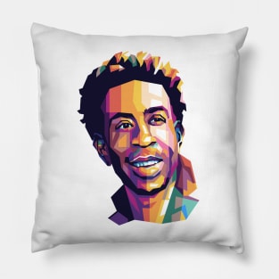 American Rapper Ludacris Pillow