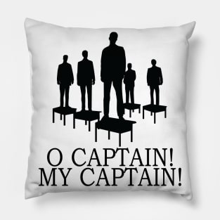 O Captain My Captain Pillow