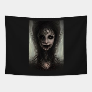 Mysterious Gothic Woman | Gothic Aesthetic | Beautiful Vampire Woman Tapestry