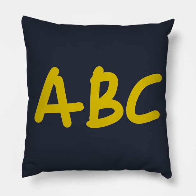 Alphabet Pillow by anto R.Besar