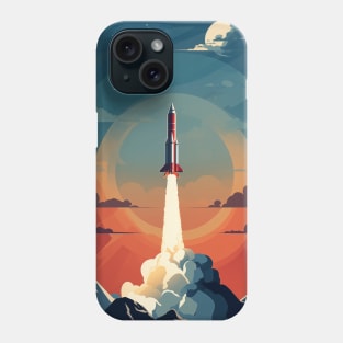 Space Rocket Phone Case