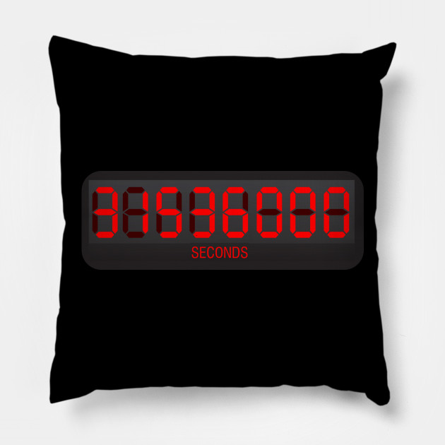 31 536 000 Seconds In A Year Inspiration Pillow Teepublic