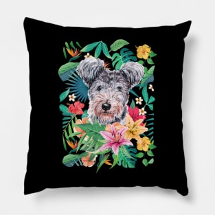 Tropical Pumi Dog Pillow