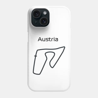 F1 austria track design Phone Case