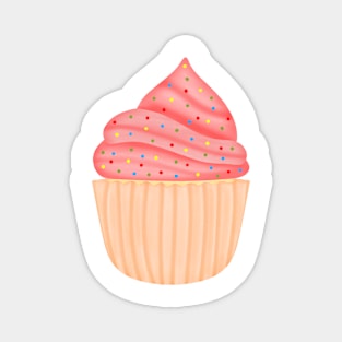 Cute cupcake. Magnet