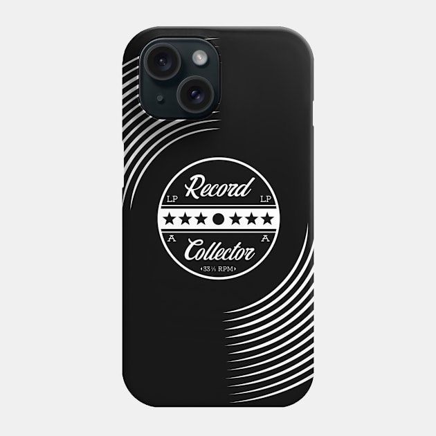 Record collector analog vinyl lover Phone Case by analogdreamz