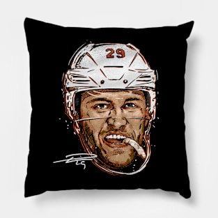 leon draisaitl mouthguard Pillow