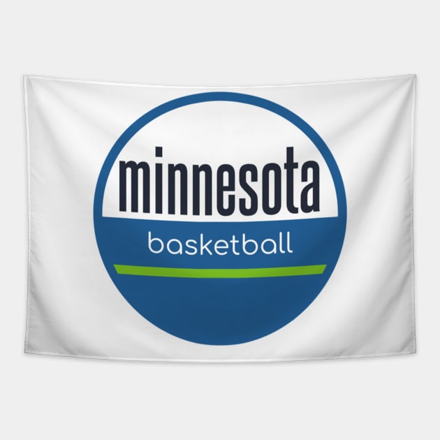 Minnesota basketball Tapestry by Mortimermaritin