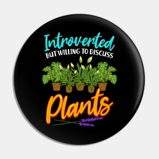 Cute Introverted But Willing To Discuss Plants Pin