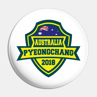 Team Australia Pyeongchang 2018 Pin