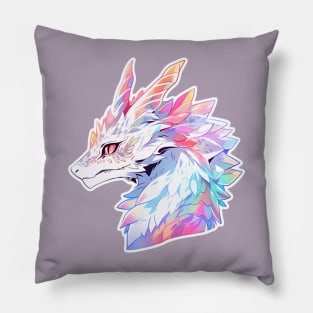 Adorable Opal Dragon Pillow