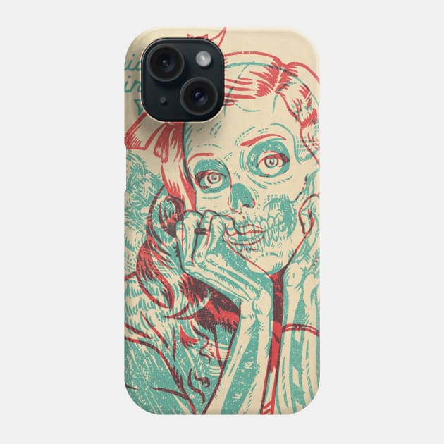 Social distancing Phone Case by Travis Knight