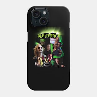 Beetlejuice Movie Collage Lydia Deetz Phone Case