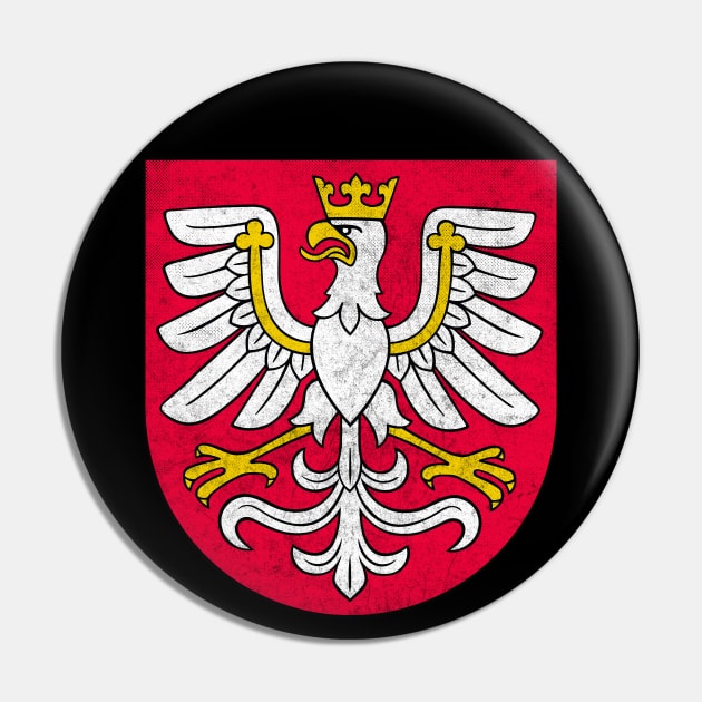 Lesser Poland Voivodeship / Polish Coat of Arms Design Pin by DankFutura