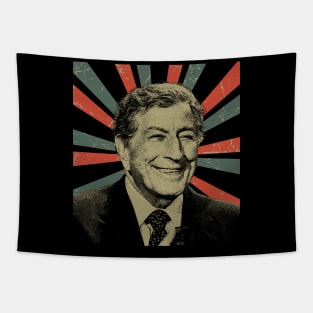 Tony Bennett || Vintage Art Design ||Bennett Tapestry