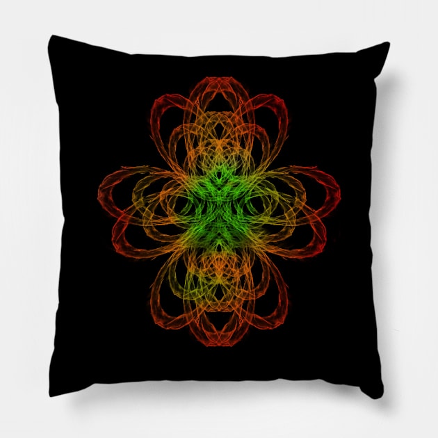Сlover abstraction Pillow by consequat