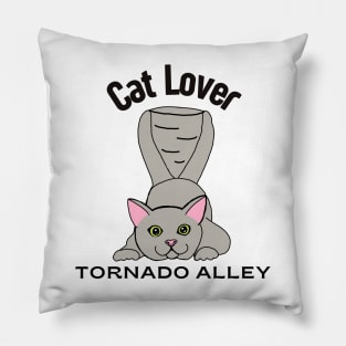 Cat Lover Tornado Alley Pillow