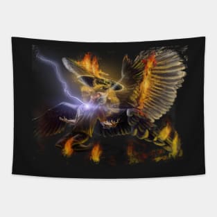 Defeated Foe: Fall of Lucifer Tapestry