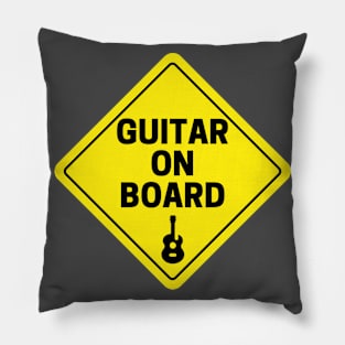 Guitar On Board Pillow