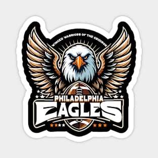 philadelphia eagles winged warriors Magnet