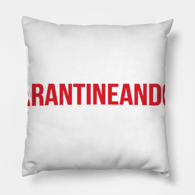 Quarantine and Chill Pillow by XclusiveApparel