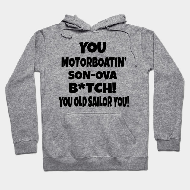 Wedding Crashers Quote Motorboating Wedding Crashers Hoodie