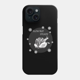 Slow but Steady- Snail in Ink Edition 2 Phone Case