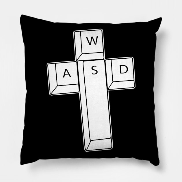 WASD Pillow by Fukuro1703