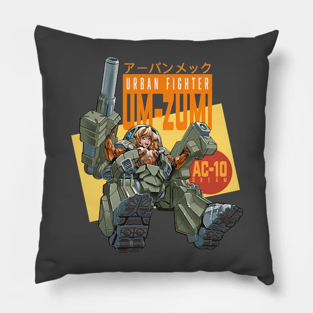 Urban Fighter Um-Zumi Pillow by Eldoniousrex