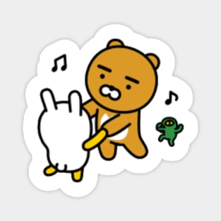 KakaoTalk Friends Hello! Ryan (카카오톡 라이언) Magnet