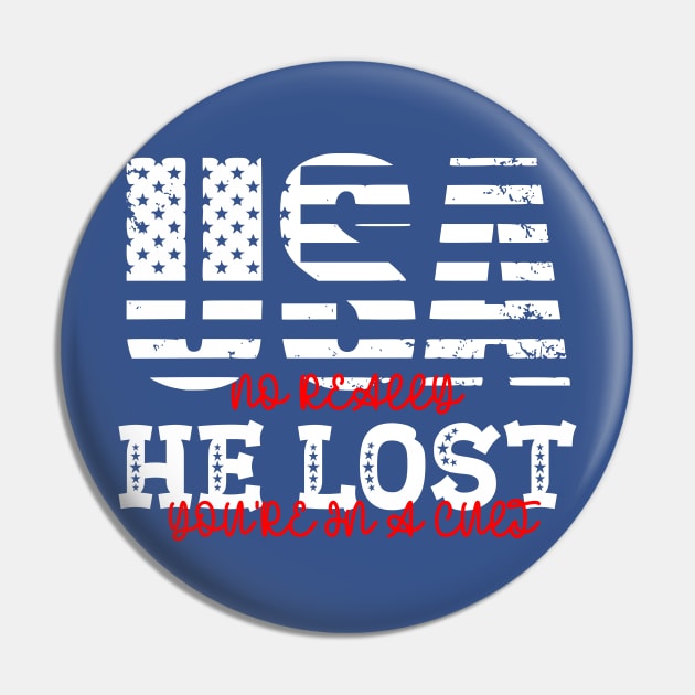 No really he lost you're in a cult Pin by ALLAMDZ