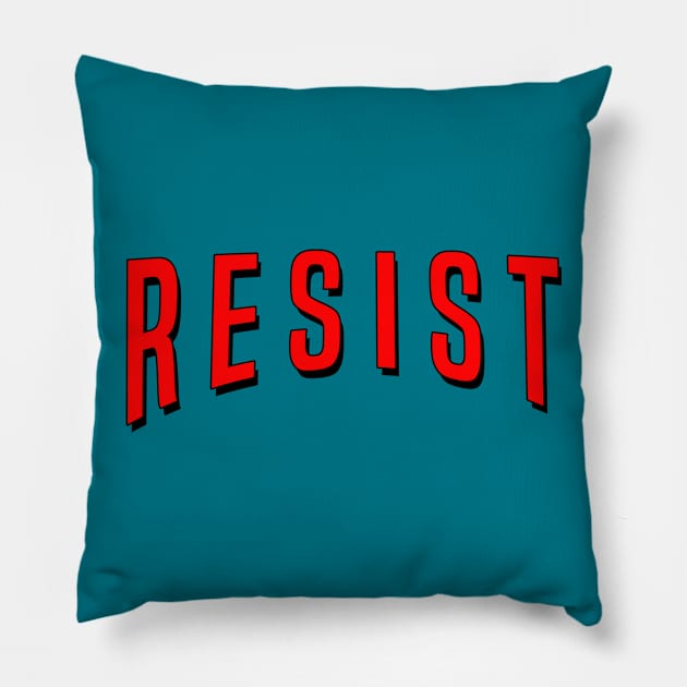 Resist Pillow by SeattleDesignCompany