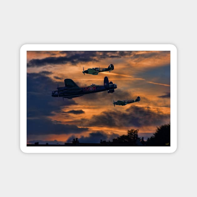 Mission Accomplished, Homeward Bound Magnet by Chris Lord