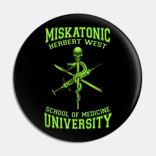 Herbert West Miskatonic - Azhmodai 23 Pin