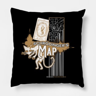 Schrodinger's Map Pillow