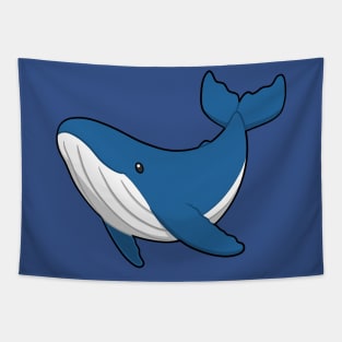 cute whale Tapestry