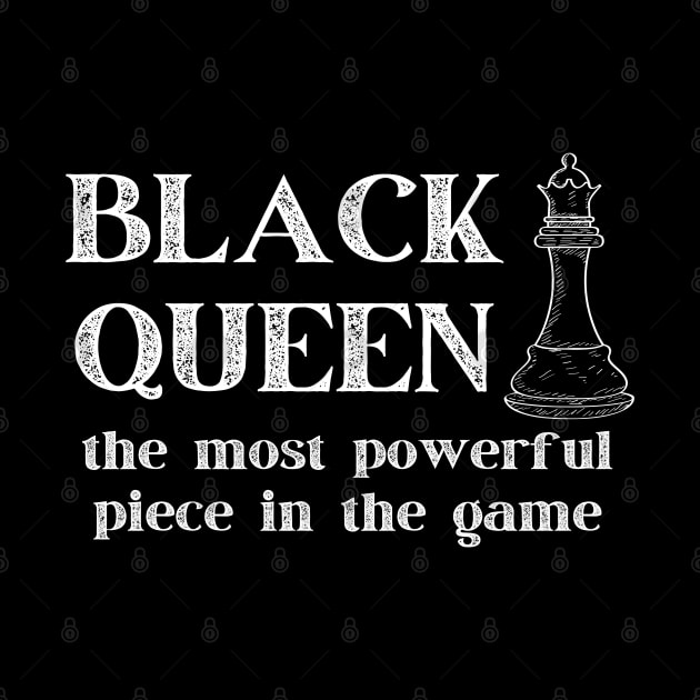 Black Queen Most Powerful Chess African American by MalibuSun