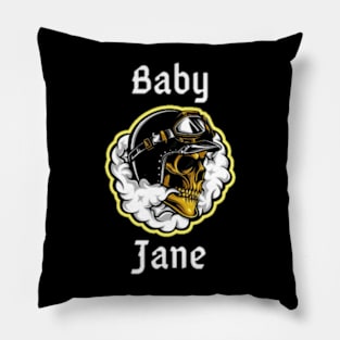 Baby jane vintage Pillow