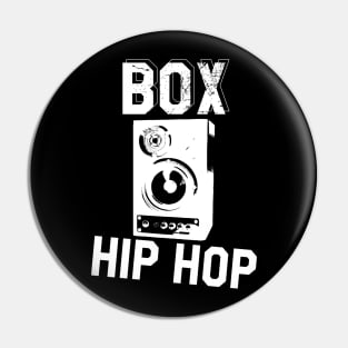 Box // Hip hop Pin