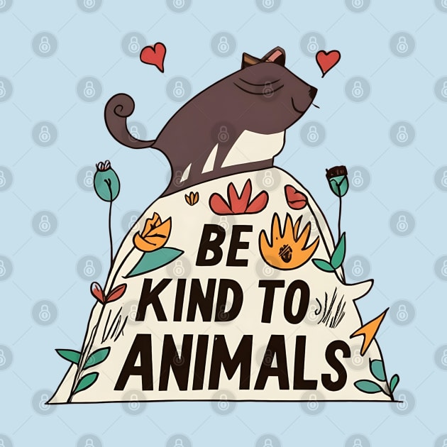 Be kind to animals by NomiCrafts